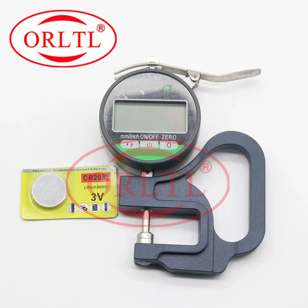 

ORLTL Digital Micrometer, Caliper, Shims Measurement Tools for Measure Fuel Injector Gaskets Washer Shim Thickness OR7058