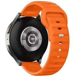 Silicone 22mm Watch Strap - Premium Wristband - 1pcs 22mm (Orange)