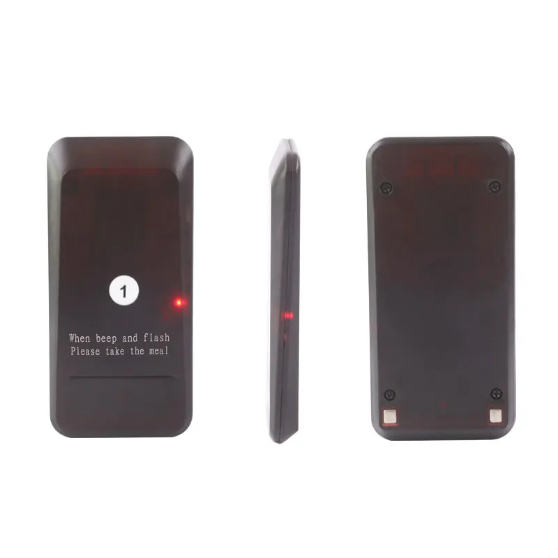 Wireless Restaurant Pager System Queue Paging Calling System 16 Waterproof Buzzers beeper for Coffee Shop Food Court Clinic