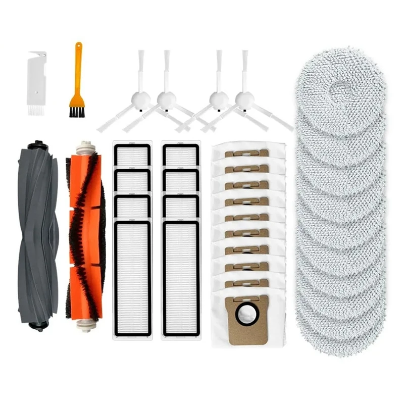 

Запчасти для Xiaomi Mijia Omni B101CN All-In- / L10S Ultra / Dreame S10 / S10 Pro, основная боковая щетка, НЕРА, фильтр, Швабра, сменная ткань