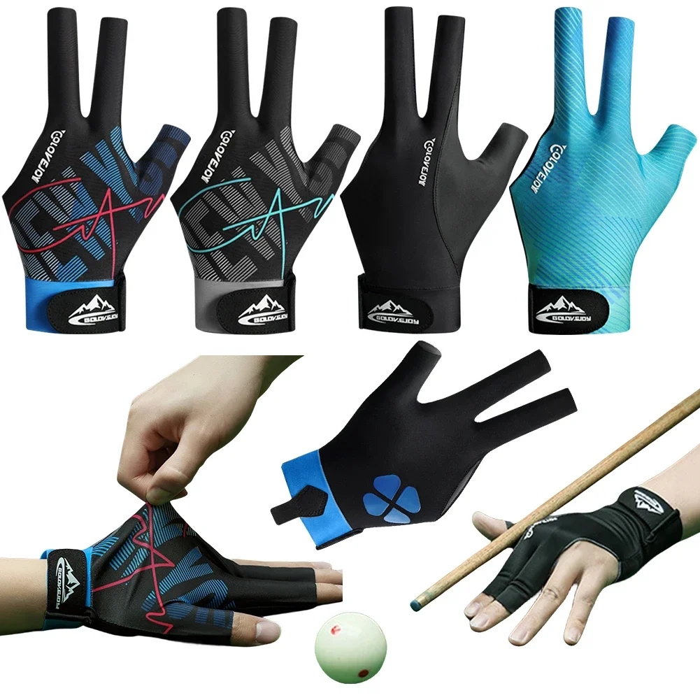 Billiards Gloves Left Hand Three Finger