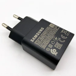 Fast Charger 15W USB - C PD Wall Power Adapter for Samsung Galaxy Devices