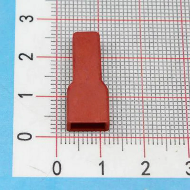 Connettore Tyco Originale Da 100 Pezzi 2-180930-1, Guscio Rosso A 1 Via