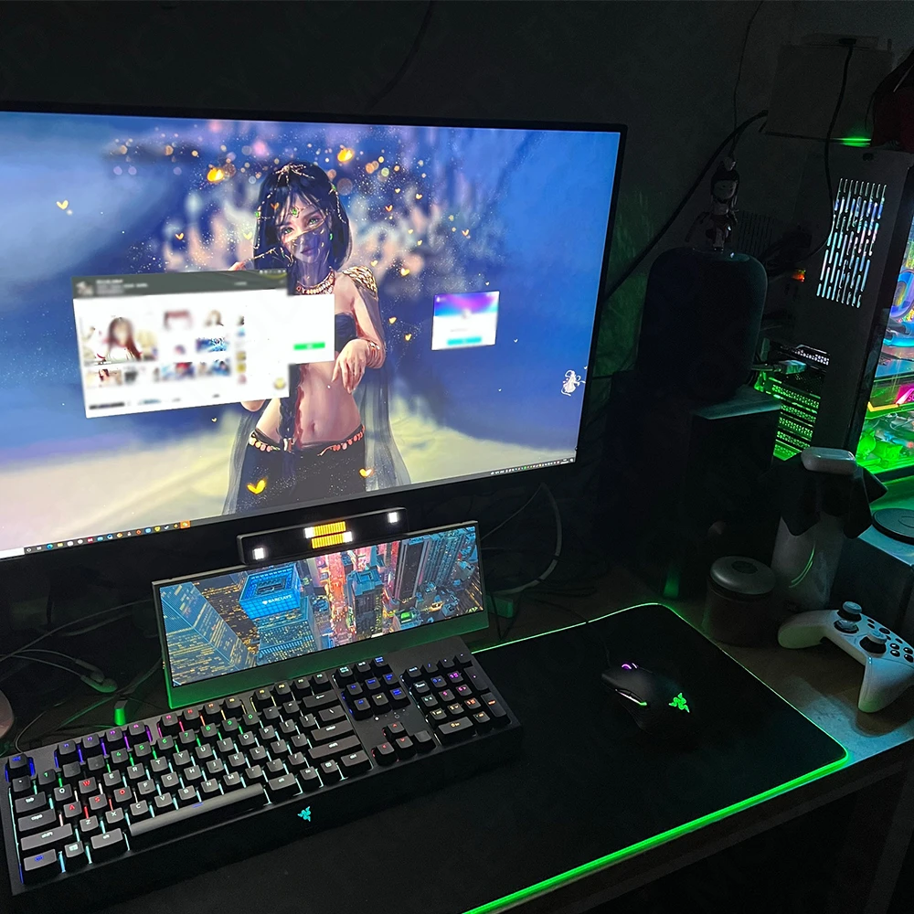 PC  ȭ Aida64  Ȯ LCD ASUS 4K ġ ̺, DIY DATA , 3840x1100 HD ÷ ̸ MOD, 8.8 ġ, 12.6 ġ, 14 ġ
