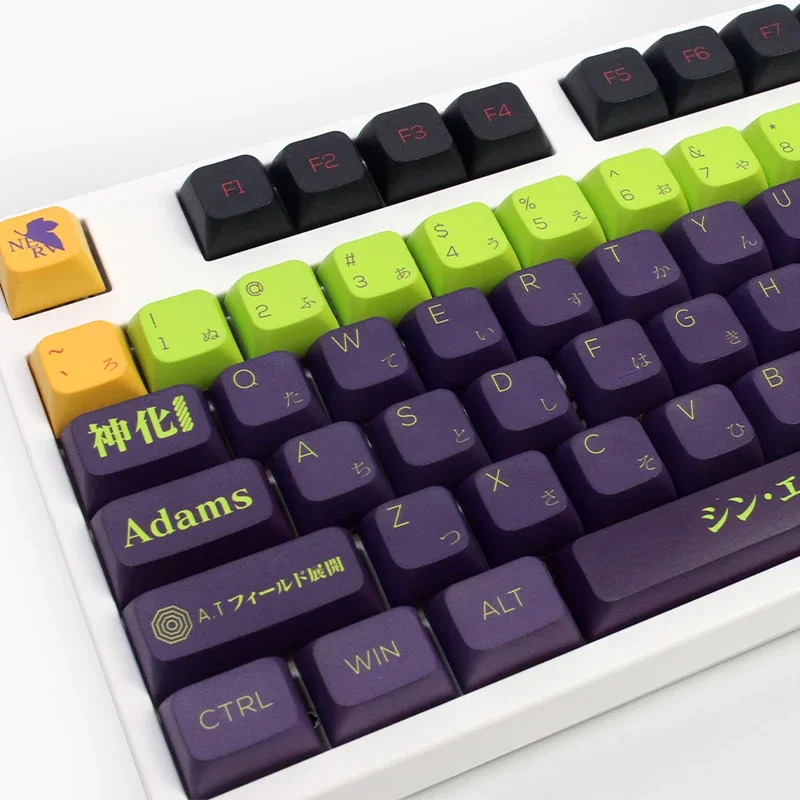 

EVA 13 Keycap PBT Dye Sublimation XDA Profile 135Keys Keycap Set for Mechanical Keyboard Customization