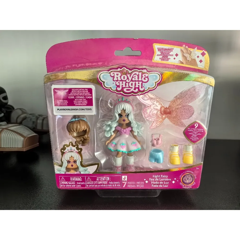 Royale High Fire Fairy Fashion Doll with Exclusive Virtual Item Code - Official Collectible Toy
