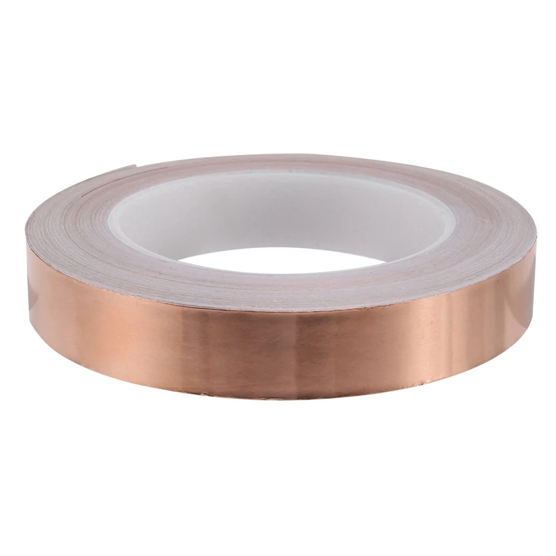 

Copper Tape Against Snails Copper Tape One-Sided Conductive Self-Adhesive EMI Shielding Tape Use For Gardens