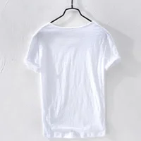 جديد رجل T قميص لون نقي الخامس طوق قصيرة الأكمام بلايز تيز الرجال تي شيرت 10 ألوان رجل سليم تي شيرت اللياقة البدنية للذكور الملابس 1