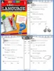 Children 180 Days of Language Level K- 6 Build Grammar Skills Reading Comprehension Skills Practice Workbook for Kid 3