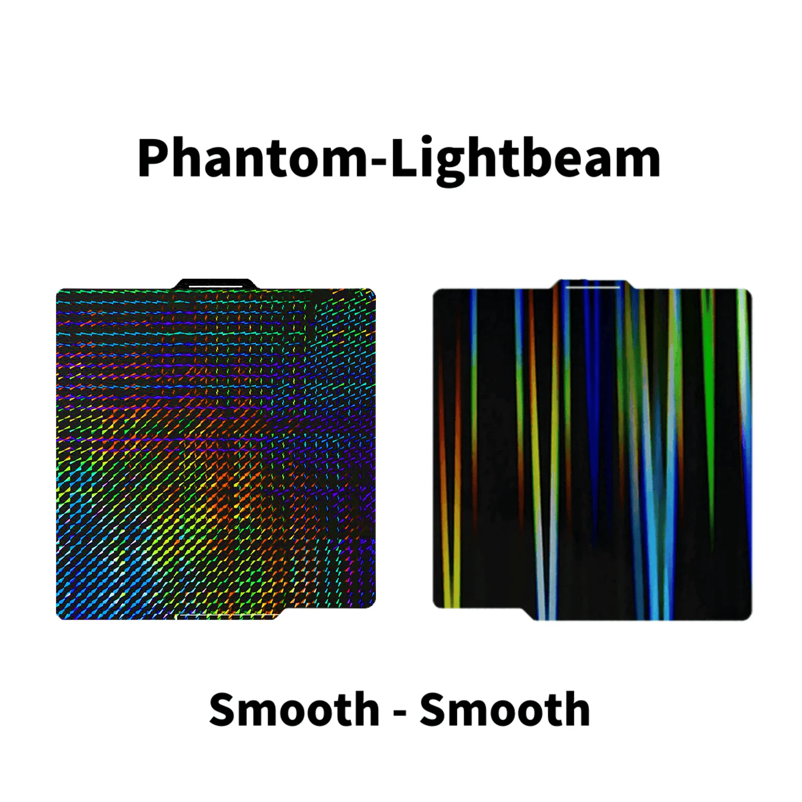 Enhanced Textured PEI Spring Steel Build Plate - 257x257mm, Double-Sided Surface