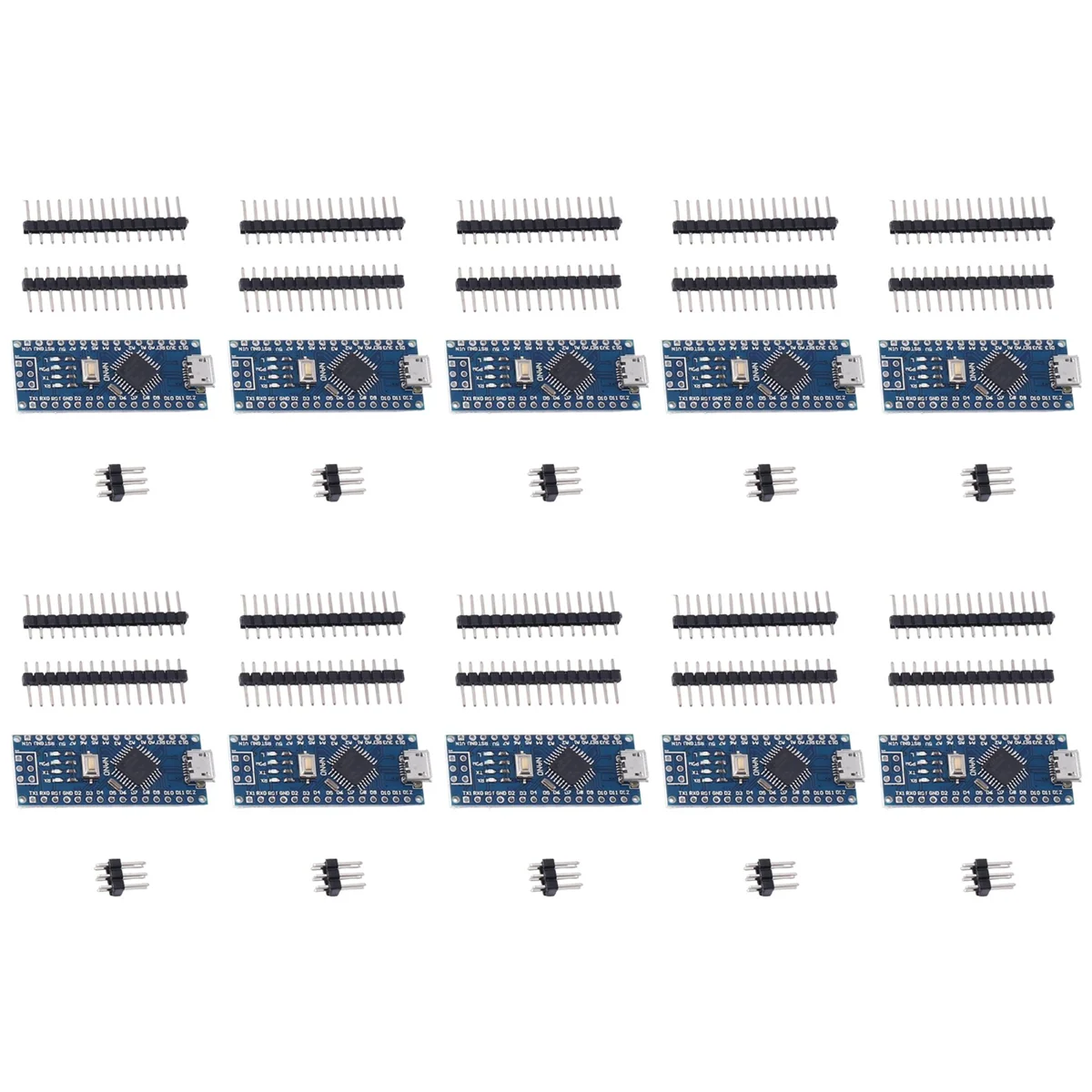 

10 шт. Nano 3,0 Micro-USB с Загрузчиком совместимый контроллер Nano для драйвера Arduino CH340 16 МГц ATMEGA328P