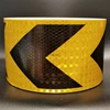 5cm/10cm/20cm*5M Arrow Reflective Hazard Safety Tapes Yellow-Black Warning Caution Reflectors Strips Adhesive Stickers For Trail 5