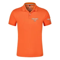 Camion homme nouvelle mode d'été hommes Polo chemise glace soie sport décontracté à manches courtes séchage rapide respirant absorber la sueur t-shirt 5