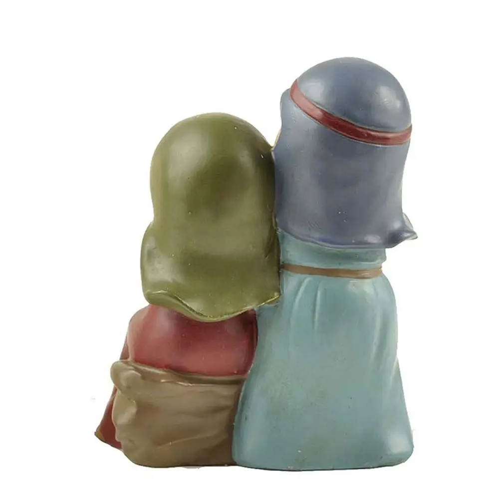 Description Picture 6 of itemHoly Family Statue Christmas Nativity Figure Resin Statue Religious Figurine Decoration Catholic For Religious Celebration