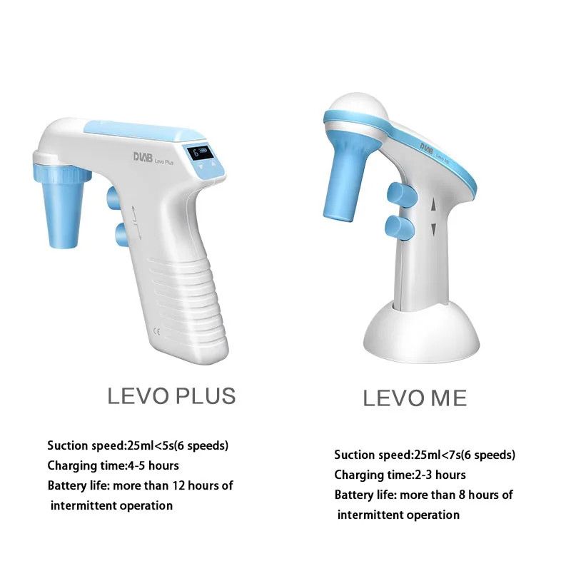 Xin 테스터 전기 자동 피펫 필러, 대용량 충전식 피펫 펌프 컨트롤러, Levo..