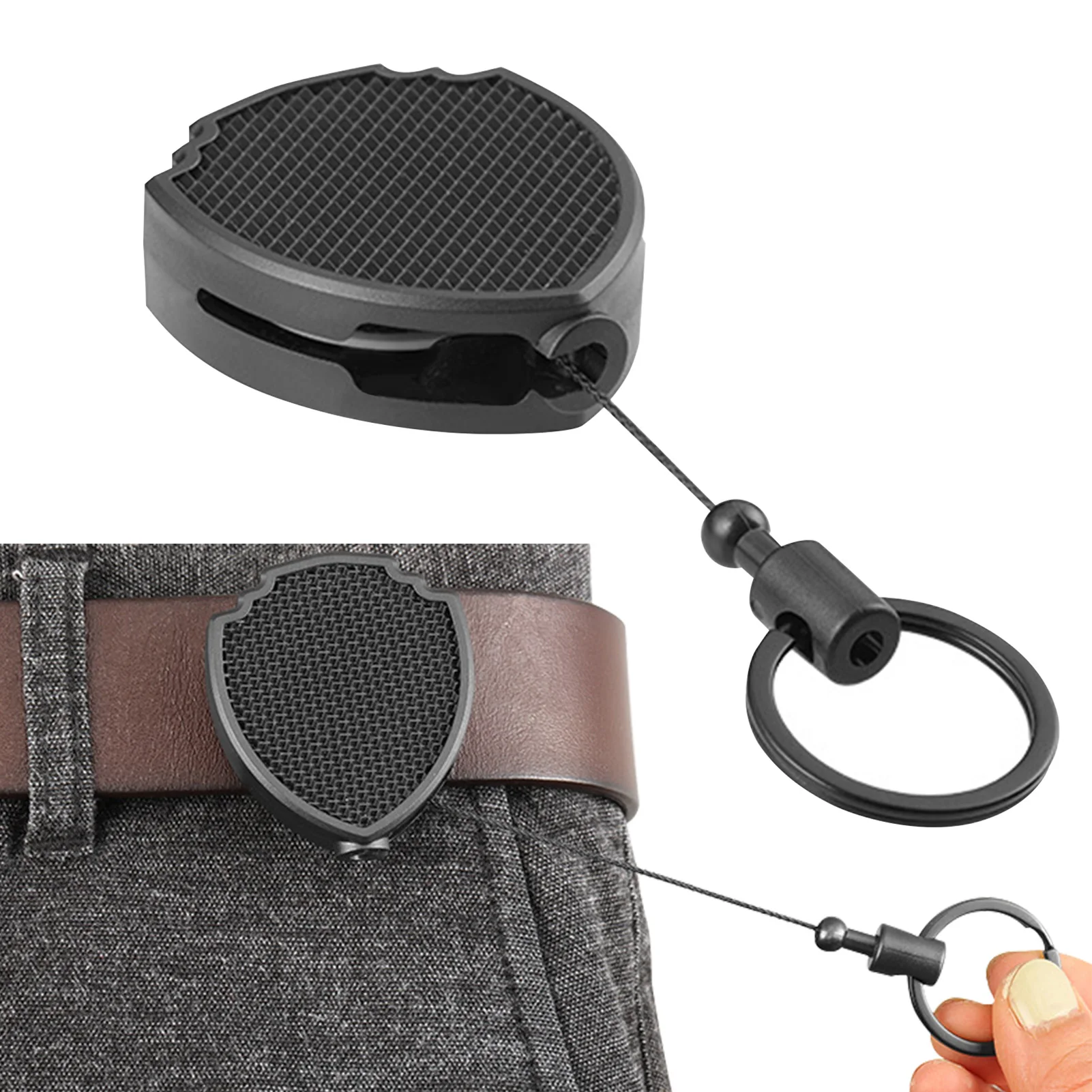 Key Chain Clip Carabiner Belt Clip Whistle Keychain Carabiner Clips Keychain Carabiner Keychain Tool Tactical Keychain Retractable Keychain Multitool Carabiner Key Holder ID Badge Carabiner Holder Reel Belt Clip Anti-Lost Keys Cards
