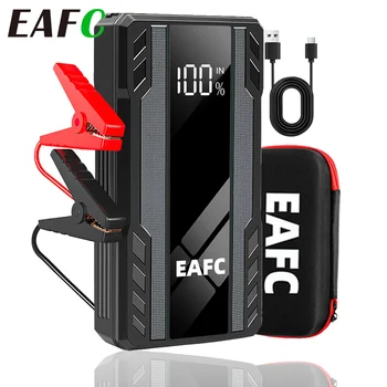 EAFC Car Jump Starter 1000A Caricabatteria di emergenza Power Bank Booster con illuminazione a LED Dispositivo di avviamento per auto 12V
