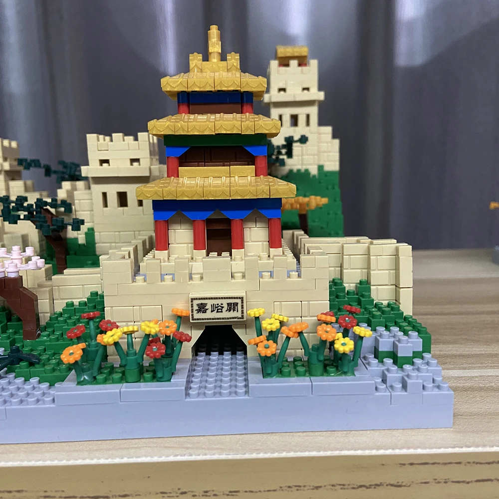 KNEW BUILT Great Wall Building Blocks for Adult 3D Model Toys