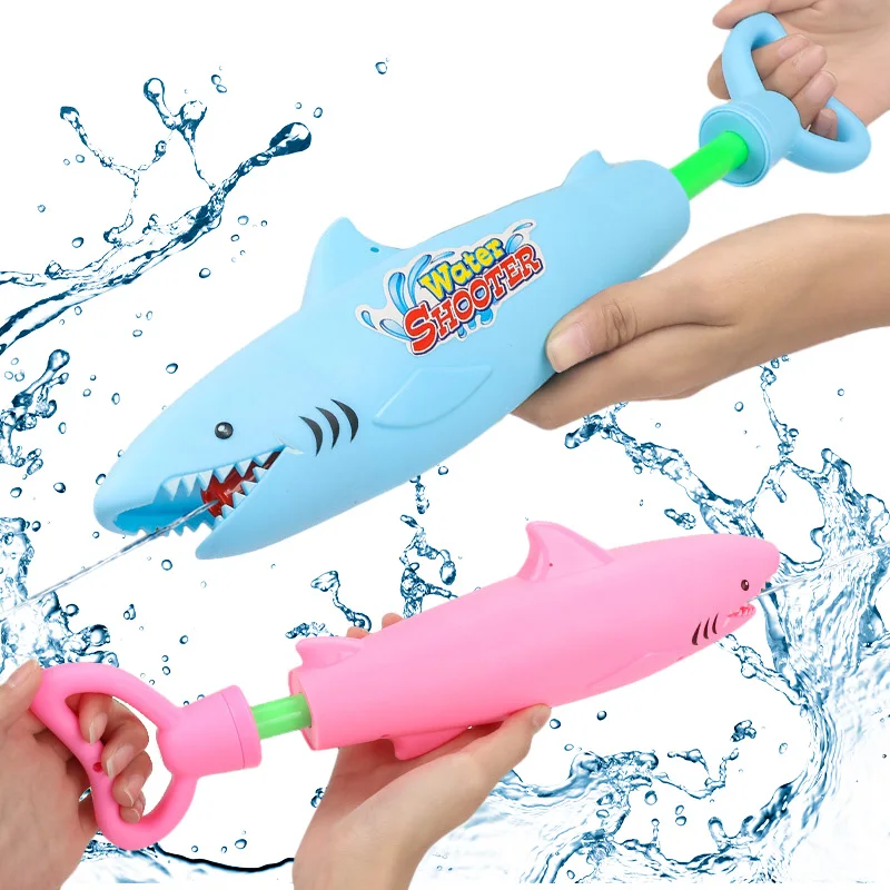 

Children Shark Water Gun Toys Kids Summer Water Fight Pool Toys Outdoor Water Play Games Spray Pistol Toys Squirt Shooter Gifts