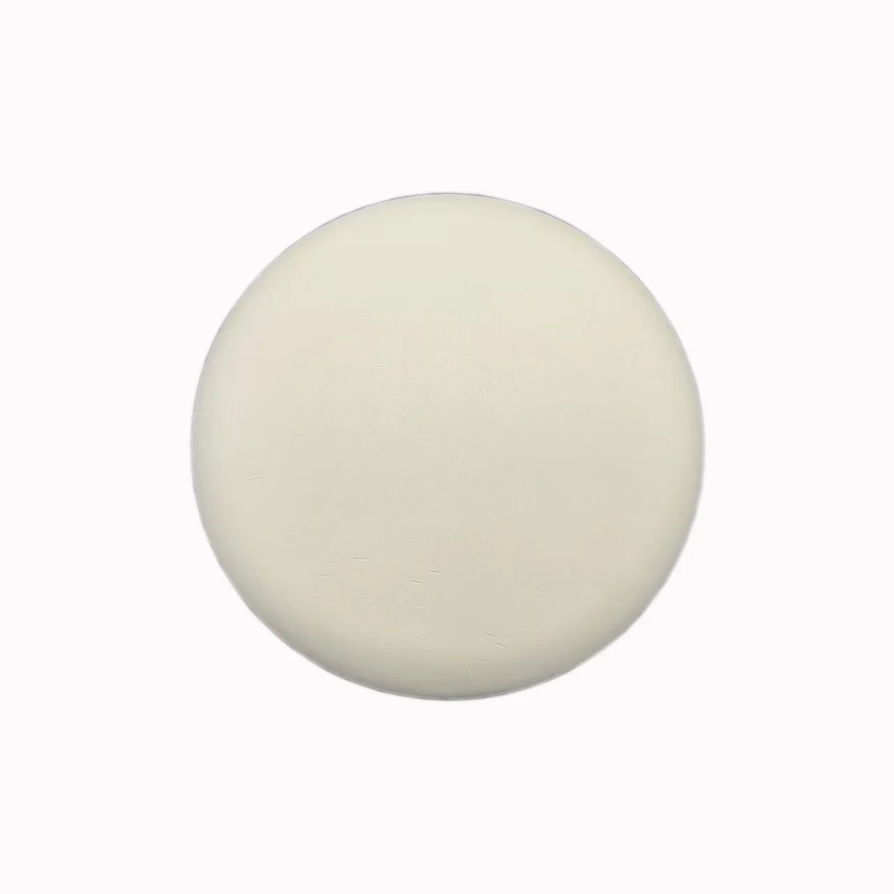 Painted white stone, apple stone, children's handmade drawing, hand drawn circular stone