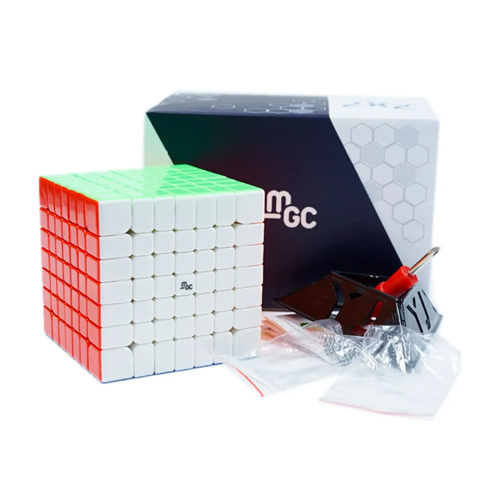 YJ MGC Version Series MGC 4x4 5x5 6x6 7x7 Megaminx M Magnetic Magic Speed Cube Yongjun MGC 4x4 Cubo Magico Fidget Toy