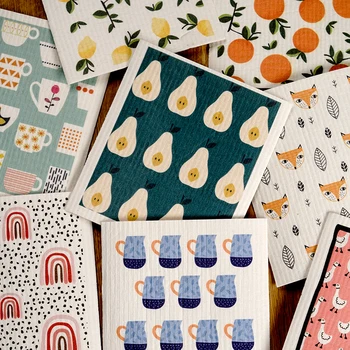 Citrus Kitchen Dish Cloths 1