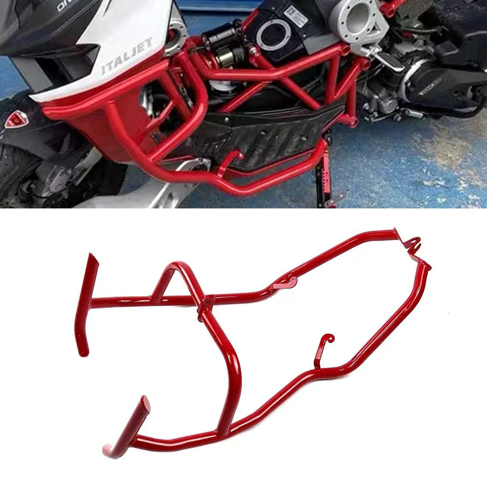 Fit Italjet Dragster Engine Guard Engine Guard Crash Bar Protection Bumper Guards For Italjet Dragster 200 / 250I / 125 / 400