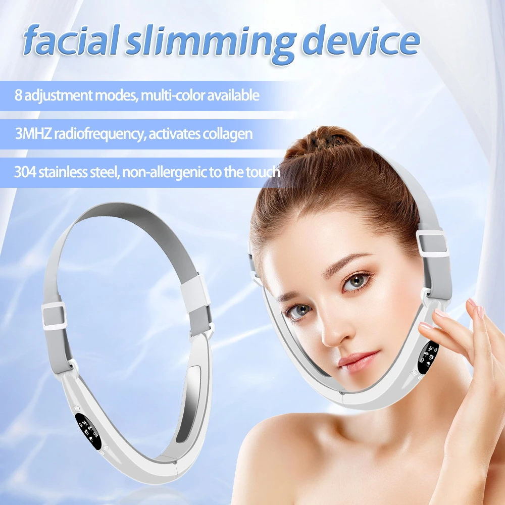 Intelligent Electric Face Slimming Instrument Chin Slimming v-Face Beauty Instrument Facial Massager Tight Small Face