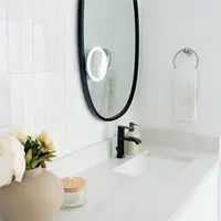 Portable Led Table Stand Foldable Pocket 30X Magnifying Mirror With Light Make Up Mirror With Lights For Travel - Image 4