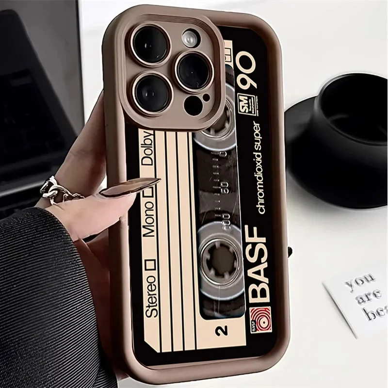 Vintage Cassette Tape Design Case