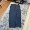 Retro Blue Baggy Jeans Y2K Pants Hip Hop Cartoon Streetwear Polar Big Boy Jeans Embroidery Mens Womens High Waist Wide Trouser 3