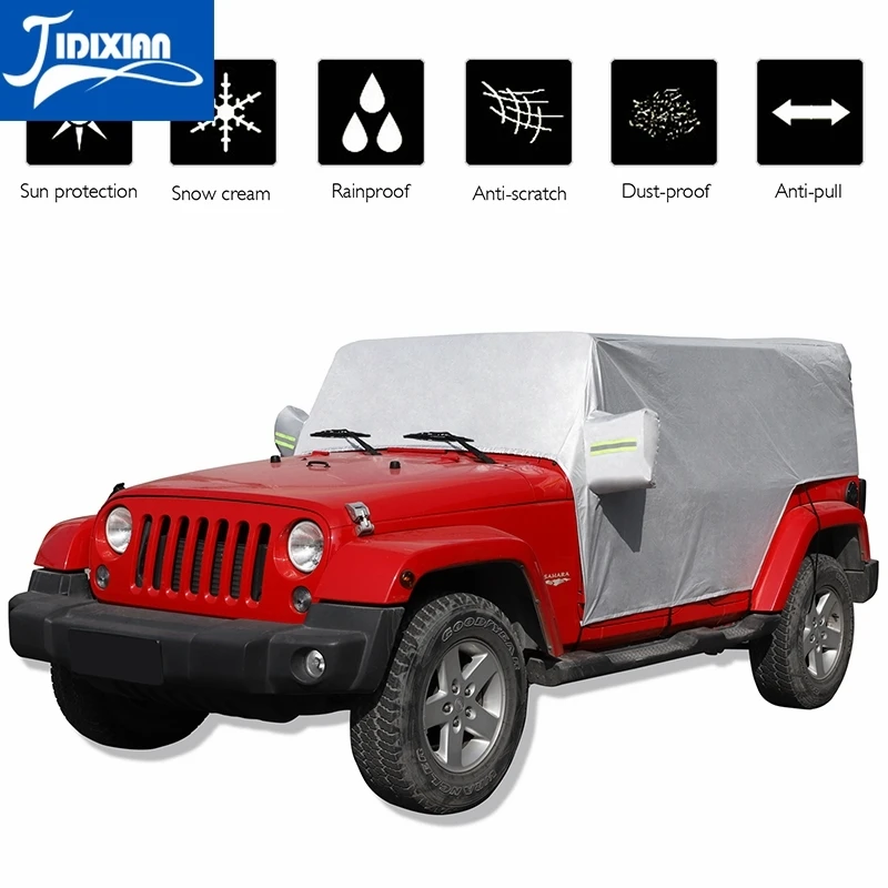 Car SUV Cover Waterproof Anti Scratch Dust Protection For JEEP Wrangler  Cherokee Vehicle Parts & Accessories Car Accessories YA9673277