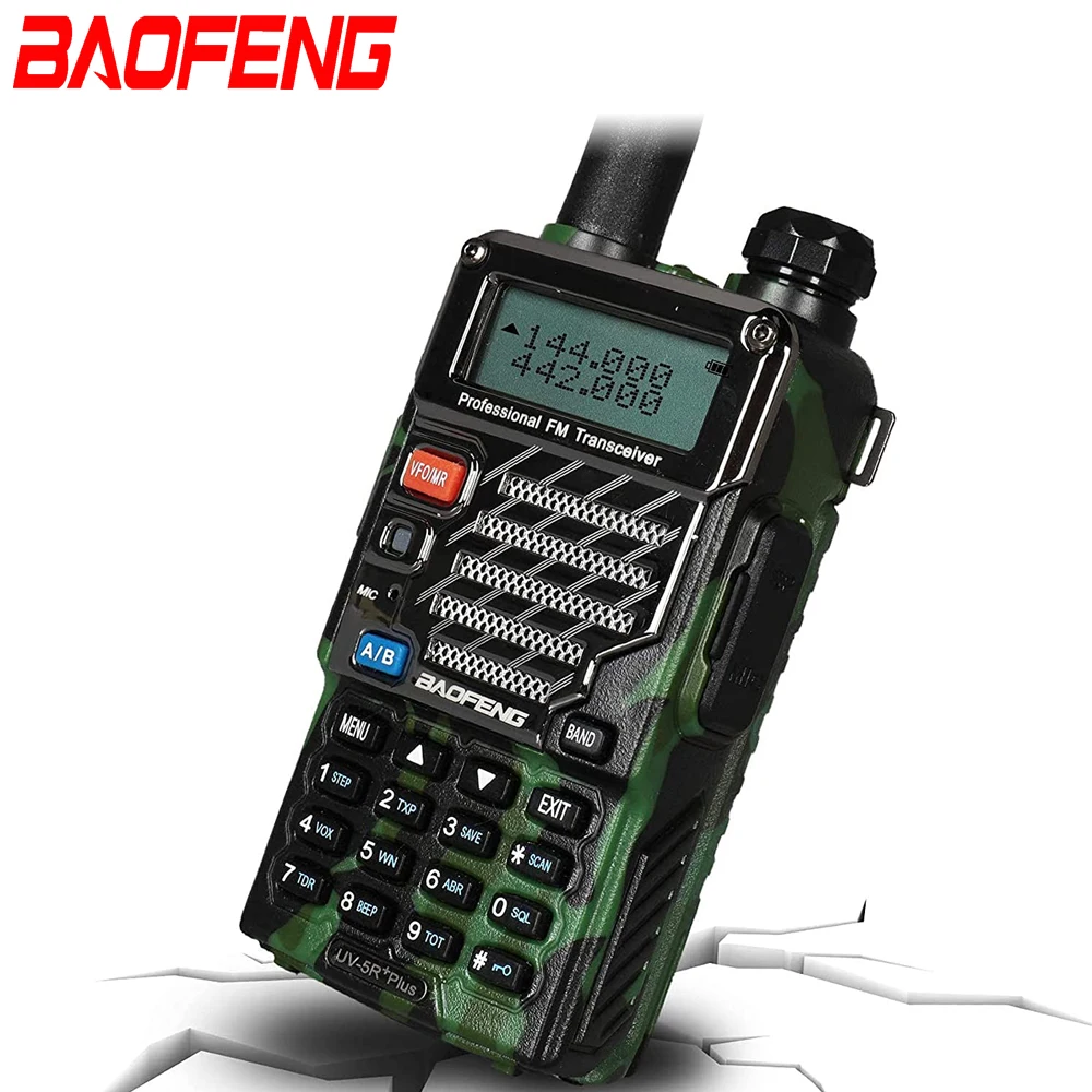 Baofeng Original UV5R+PLUS Walkie Talkie Dual Band 136-174Mhz & 400-520Mhz Portable BF UV-5R Two Way Radio Pofung Transceiver |