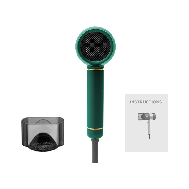 KEMEI Km-8228 Factory Direct Sales Negative Ion Hot And Cold Air Conditioning Silent Hair Care Professional Salon Hair Dryer 4