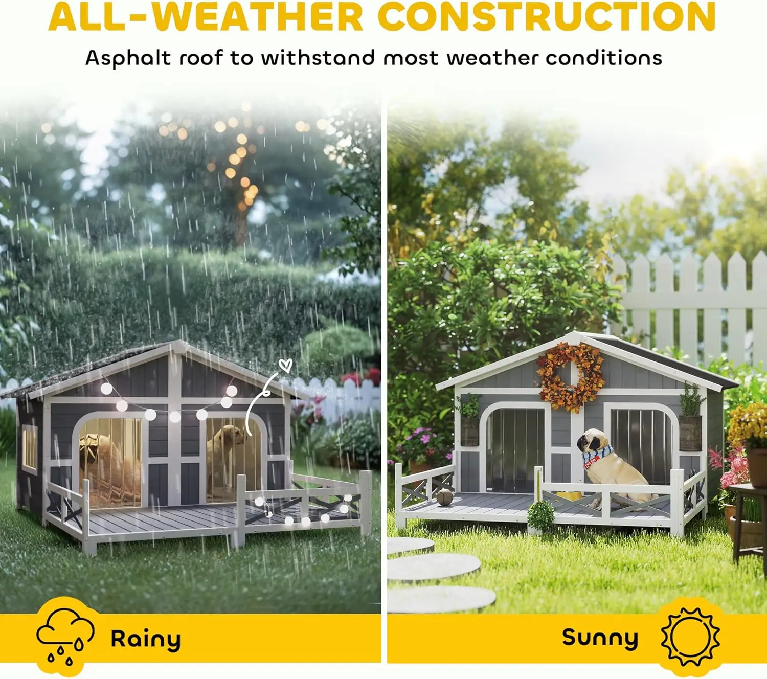 Dog House Outdoor 4