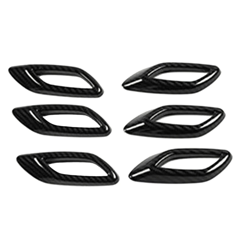 

Боковое крыло на вентиляционное отверстие автомобиля из углеродного волокна, наружная крышка для Maserati Levante 2016, 2018, 2019, 2020, 2021, ghilii от 2014 до 2021