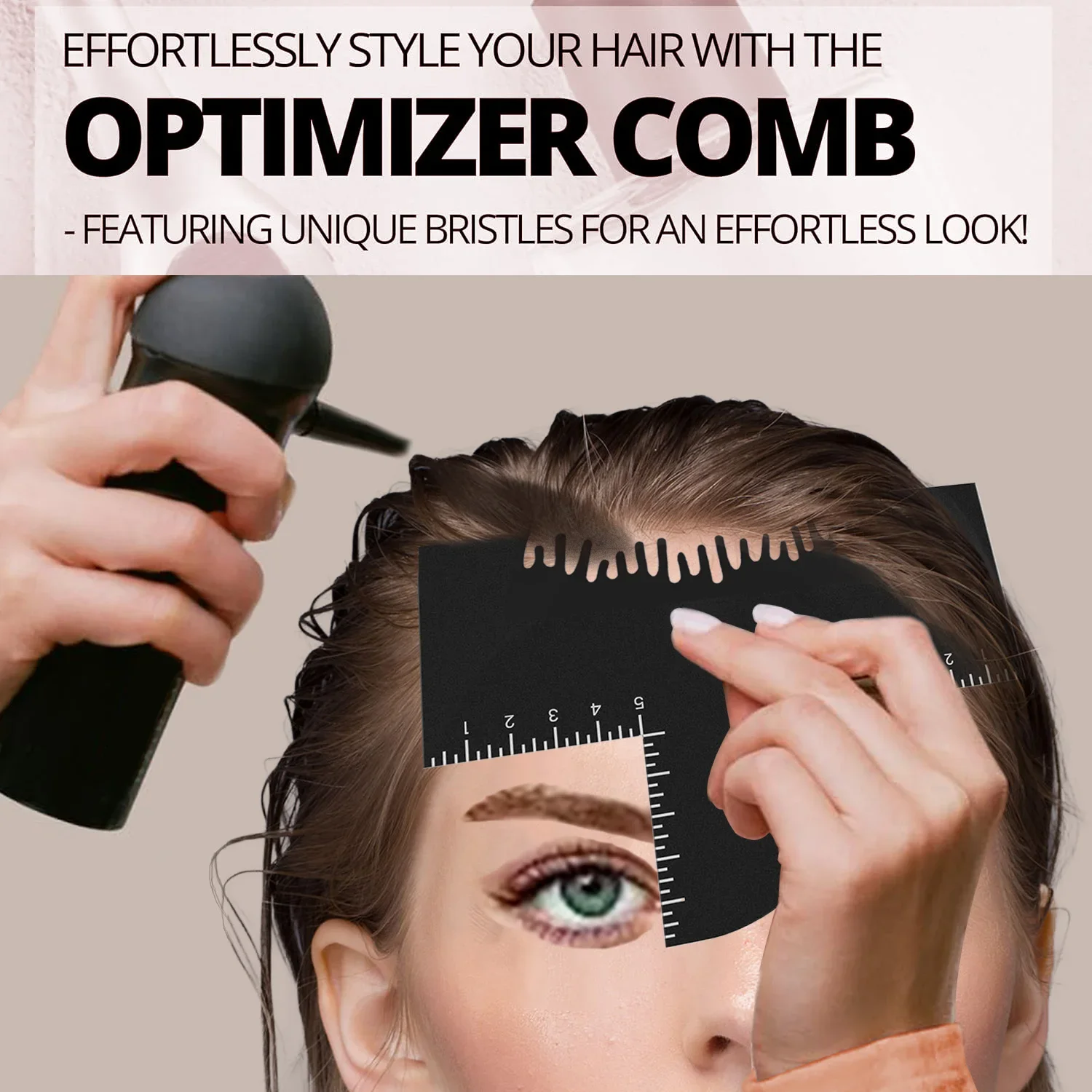 Carta per il potenziamento dell'attaccatura dei capelli di colore da barbiere nero Guida per l'attaccatura dei capelli da uomo Barba Modello per modellare il bordo dell'accuramento dei capelli del viso - immagine 6