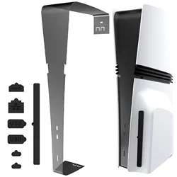 Premium Dust Protection & Cooling Kit for Gaming Consoles - 8 - in - 1 Dust Cover, USB Port Plugs, Cooling Fan, and Dust Filter Accessories (Set A)