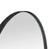 Oval Stainless Steel Recessed Medicine Cabinet with Adjustable Glass Shelves Wall Mount Organizer 6