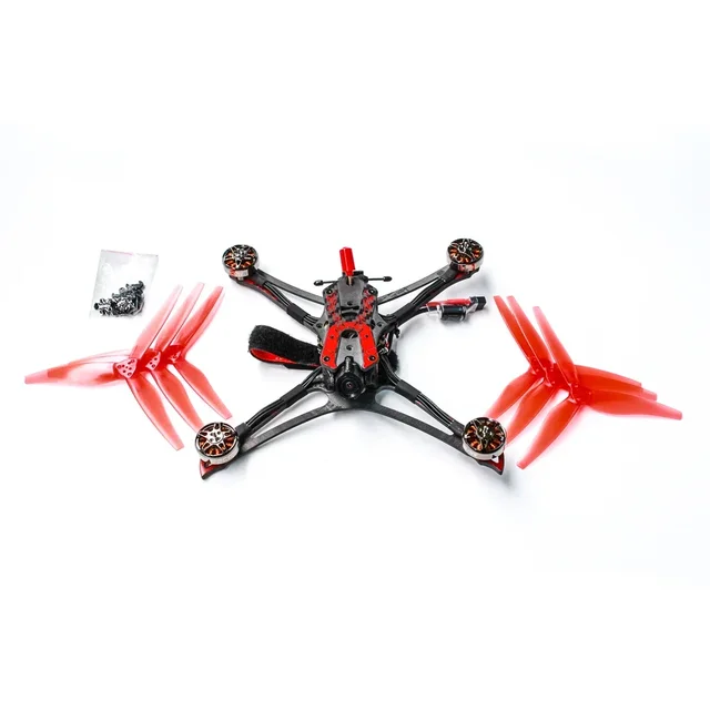 Emax Hawk Apex 3.5-5 Inch 4S 6S FPV Racing Drone BNF With STM32F722 FC 4IN1 25A ESC Runcam Nano HDZero ECO II 2004 Motor 3