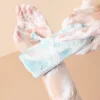 2 Pcs Travel Soap Bags for Dry Shower Washcloth Net SaverBathroom Mesh Bath Peeling Bag Products Pouch The Body Cleaning Sponge 2
