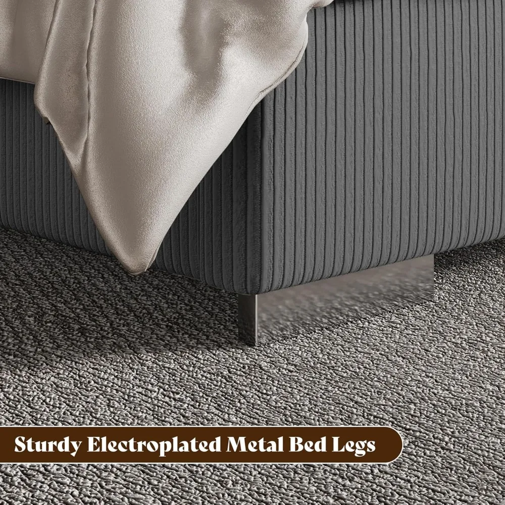 King Wingback Bed with Fireplace 6