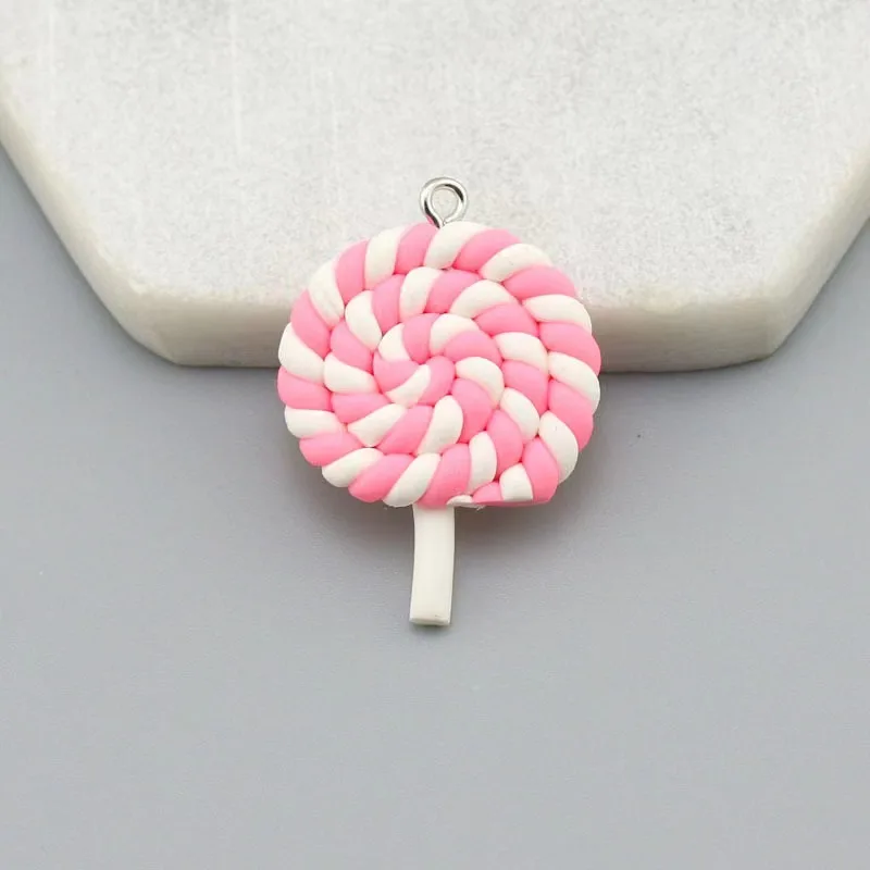 8 stücke Miniatur Lebensmittel Dessert Zucker Mini Lutscher Für Puppenhaus 1/12 Küche Möbel Spielzeug Zubehör – Detail 6
