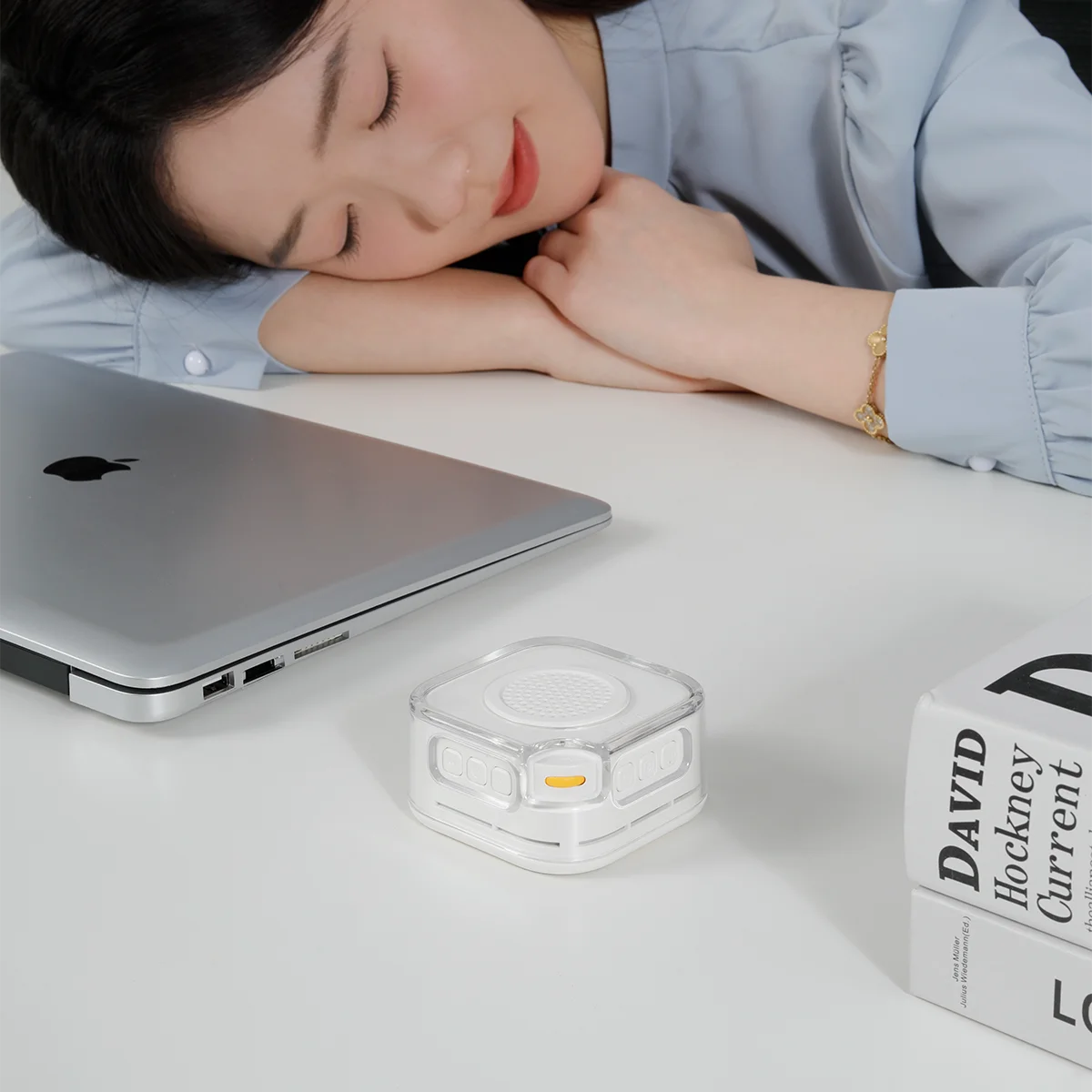 Bluetooth White Noise & Sleep Aid Machine with Night Light