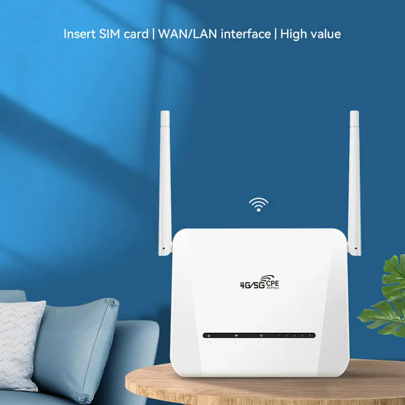 Desbloqueado 4g Lte Cpe Roteador Fdd Tdd Móvel Hotspot Wifi Modem Suporte a Bateria - Imagem 6