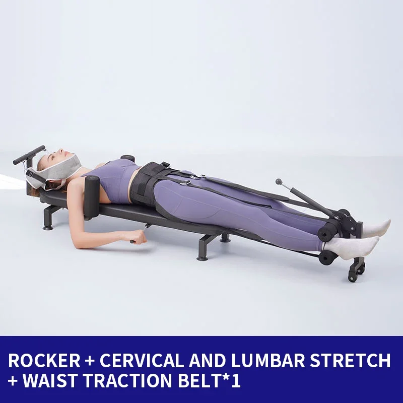 1PC F-89 Increasing Cervical Spine and Lumbar Spine Relaxer Leg-pulling Fitness Stretcher Home Waist Traction Inversion Machine