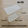 DISPLAY BOX For POKE Acrylic Dust-Proof Booster Show Case ETB Protection Poke Box Protector Transparent Plastic Acrylic Case 3