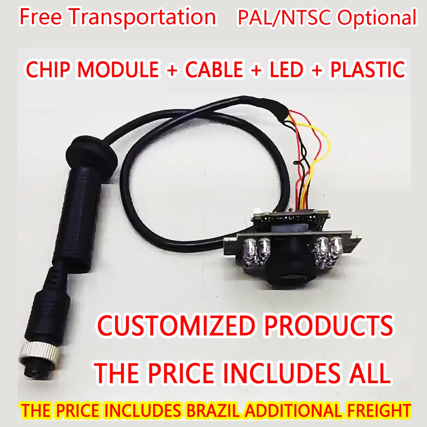 

CHIP MODULE 4140+673 Chip Scheme + Custom made CABLE + LED + PLASTIC+Free transportation