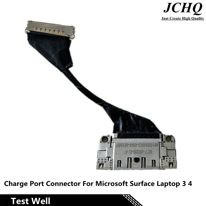 

JCHQ оригинальный для Microsoft Surface Laptop 3 4 DC Power Jack разъем для зарядного порта 13,5 "1867 1868 Замена зарядного порта