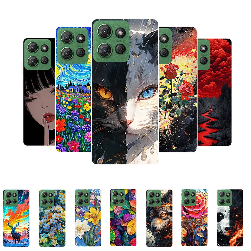 Lovely Cat Soft Silicone Shockproof Bumper Case